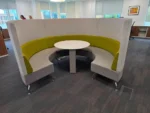 Used Booth Seating Office Acoustic High Back Collaboration Booth. UK Delivery