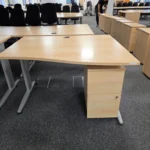 Used Office Desks. Matching Drawers
