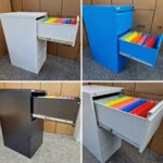 3 Drawer Filing Cabinet Steel Lockable A4/Foolscap - 7 Years Warranty