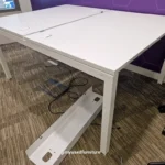 Used Bench Office Desk – 2 Person Workstation – Modern Collaborative Desk. UK